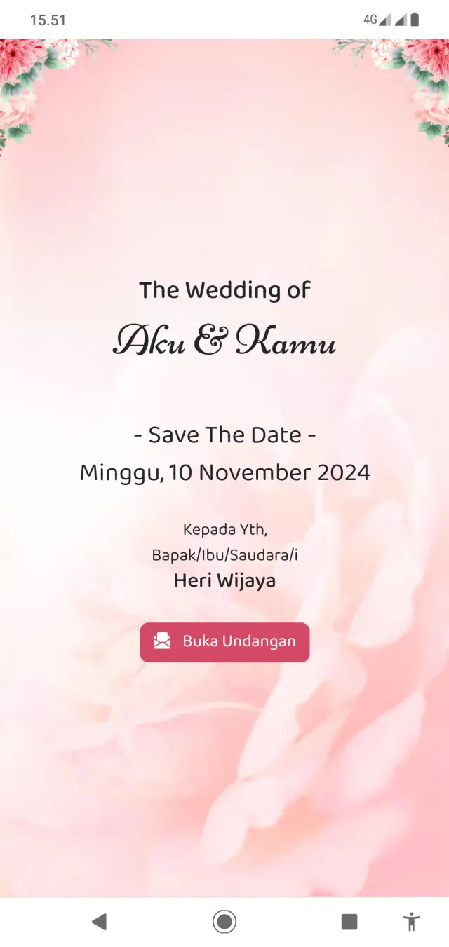 Tampilan Cover