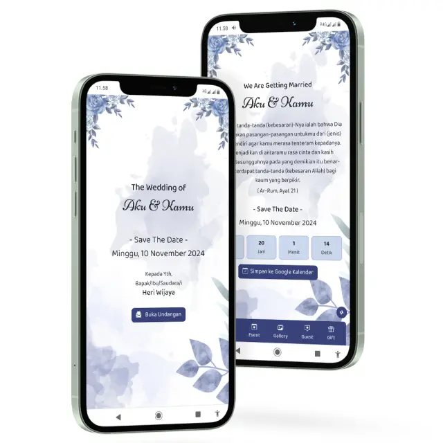 Tema Blue Rose