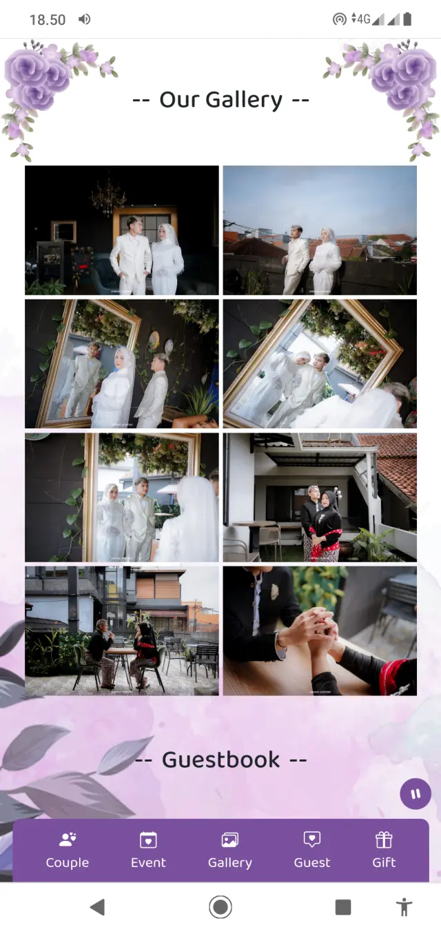 Tampilan Gallery